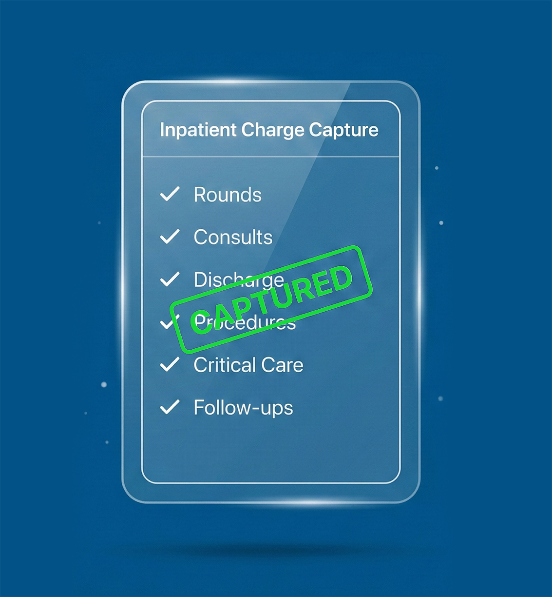 Hospitalist Billing Services Built to Capture Every Inpatient Charge