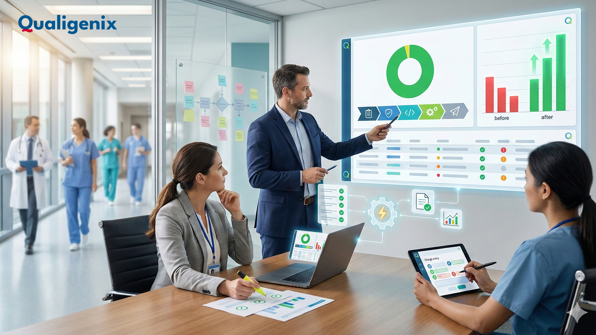 How Qualigenix Implements Effective Charge Entry Practices