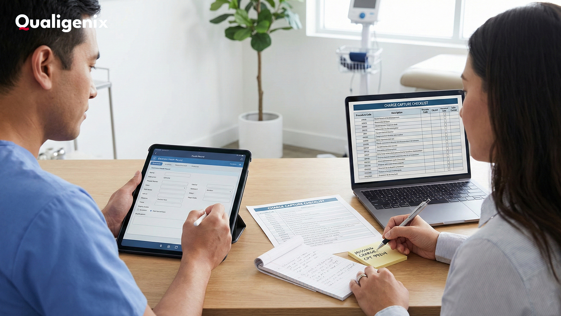 Qualigenix Helps With Charge Capture in Healthcare