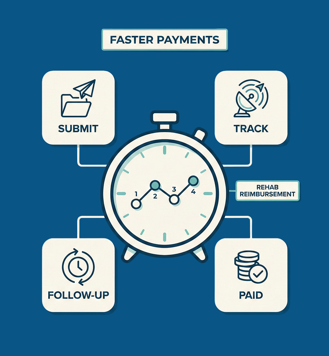 Faster Payments Through Optimized Rehab Reimbursement Workflows