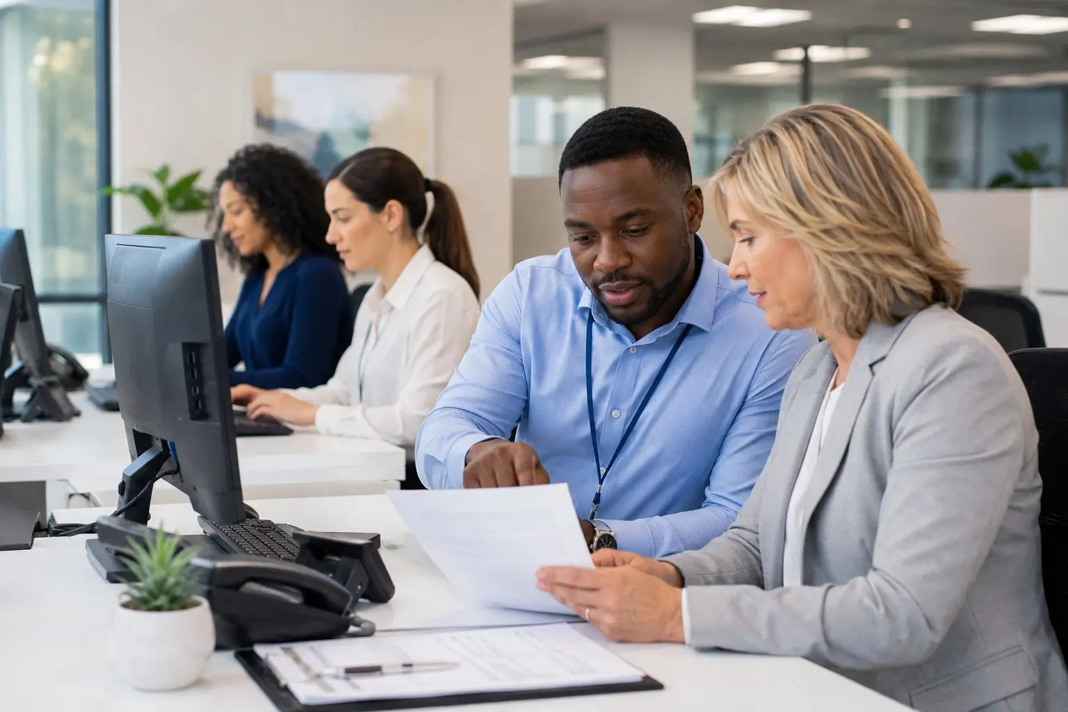 Qualigenix billing team reviewing healthcare claims for California providers