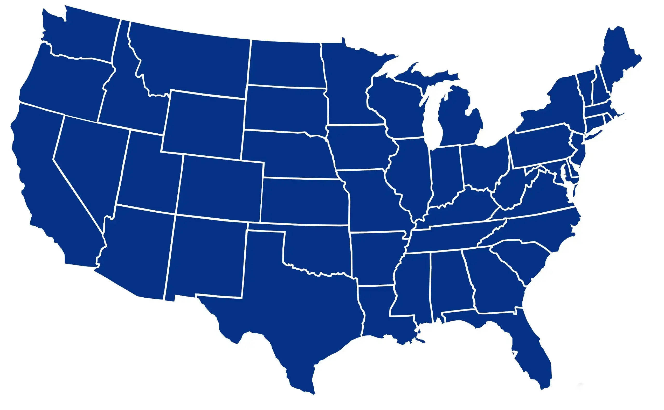 Map of the United States showing Qualigenix office locations in Minneapolis, Austin, and Delaware
